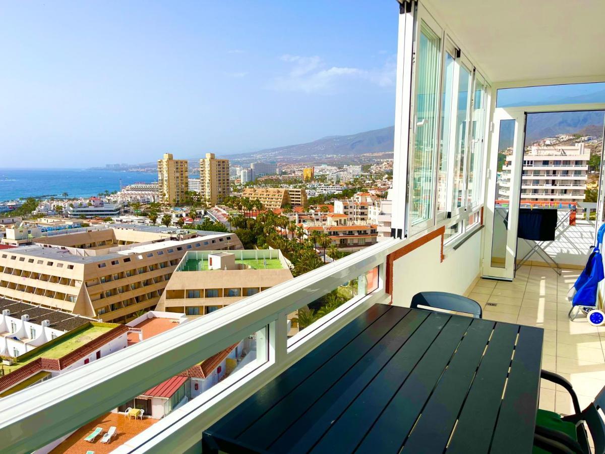 شقة Sea View Penthouse بلايا ذي لاس أميريكاس المظهر الخارجي الصورة