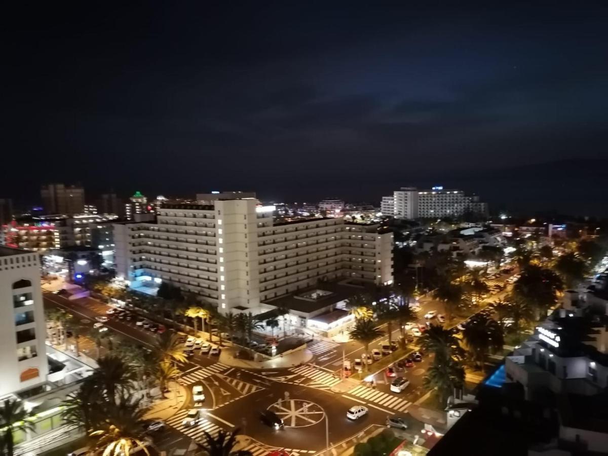 شقة Sea View Penthouse بلايا ذي لاس أميريكاس المظهر الخارجي الصورة