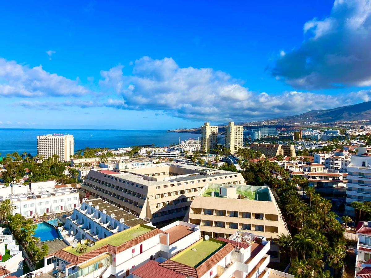 شقة Sea View Penthouse بلايا ذي لاس أميريكاس المظهر الخارجي الصورة
